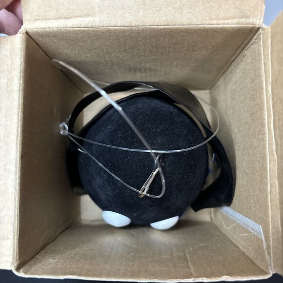 Gemmy 1991 Shrieking Shaking Bat W Box 90's Halloween Prop Works Hangs -NO SOUND - Picture 14 of 14